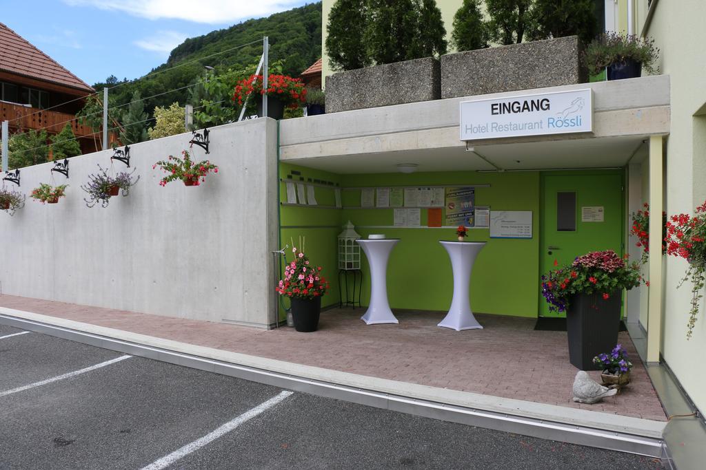 Hotel Restaurant Roessli Uetendorf Kültér fotó
